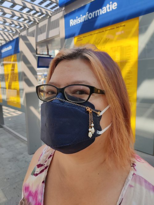 Masked photo